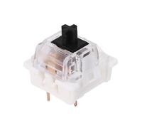 DAYnagh Lot de 10/110 pièces pour commutateurs de jeu Outemu RGB Commutateur linéaire 3 broches anti-poussière Clavier mécanique Remplacement