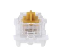 DAYnagh Lot de 10/110 pièces pour commutateurs de jeu Outemu RGB Commutateur linéaire 3 broches anti-poussière Clavier mécanique Remplacement