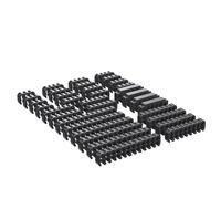 DAYnagh Lot de 34 guides de gestion de cordon en PVC pour lignes gainées de 3 à 3,6 mm pour ordinateur
