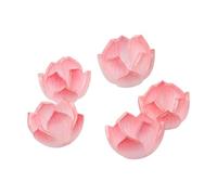 DAYnagh Lot de 5 nénuphars fleurs/feuilles - Fournitures de fabrication de bijoux en résine pour la création et les projets artistiques - Fournitures de fabrication de bijoux, taille unique, Comme