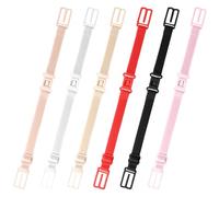 DAYnagh Lot de 6 sangles de soutien-gorge légères et sans couture pour un port sûr - Clips antidérapants - Sangles de soutien-gorge amovibles - Accessoires de sous-vêtements antidérapants, Innovation