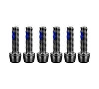 DAYnagh Lot de 6 vis de rotor de frein à disque en acier inoxydable pour guidon de vélo de route