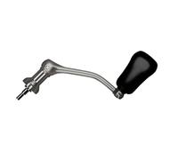 DAYnagh Poignée de moulinet de pêche double/simple à bascule à visser pour canne à pêche électrique pour moulinet de lancer d'appât, bras à bascule ergonomique