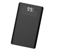 DAYnagh Powerbanks 18650 Haute capacité 6 emplacements Technologie de charge rapide Écran numérique Deux ports Assemblage facile Sans soudure Ensemble de tableau de chargement