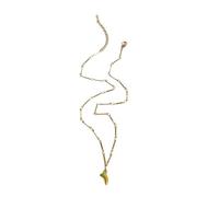 DAYnagh Summers Design Fruit Collier En Acier Inoxydable Accessoire Polyvalent Parfait Pour Sa Chaîne Réglable Accessoire Dopamine Vibrante