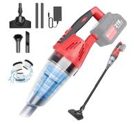 DayPlus Aspirateur à main sans fil 21 V avec 1 batterie 2200 mAh et filtre HEPA lavable, 5500 Pa puissant Scution, aspirateur à main plus léger pour voiture, maison, cuisine