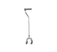 Days Adjustable Quadruped Walking Stick with Small Base,Comfortable Handle, Cane Provides Extra Support and Stability, Durablel Limited Mobility Aid, (Eligible for VAT Relief in The UK)