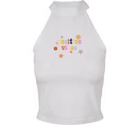 Days Beyond Femmes Positive Vibes Turtleneck Short Top M