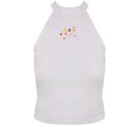 Days Beyond Haut bleu clair / jaune / melon / blanc, Taille L