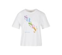Days Beyond T-shirt 'Sassy' mélange de couleurs / blanc, Taille XS