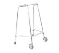 Days, déambulateur 2 roues standard, rollator 2 roues, cadre de marche avec roues, hauteur réglable, Roulettes de petite taille, aide à la mobilité, pour les personnes âgées, handicapées ou blessés