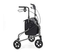 Days Déambulateur Pliant 3 Roues Cadre en Aluminium Léger avec Sac Adulte 240 L