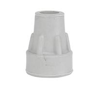 Days, embout de canne en caoutchouc très solide, 19 mm, lot de 10, gris, embout de rechange pour canne et mobilier, prise améliorée des surfaces, pour personnes âgées, personnes à mobilité réduite