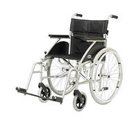 Days, Fauteuil Roulant Express Swift, Largeur 46 cm, Coloris Argent, Fauteuil de Mobilité Léger pour Personnes Âgées ou Handicapées, pour l'Indépendance ou le Service de Conciergerie