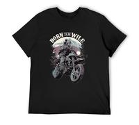 Days Gone Deacon Horror Game Fabric Born to Be Wild Men's T-Shirt Black Graphic Unisex Tee Shirt 3XL