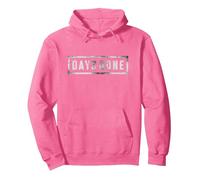 Days Gone Iconic Distressed Big Chest Logo Sweat à Capuche, Unisexe pour Adultes, Rose Vif, L