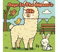 Days in the Alpaca's life: cute coloring book