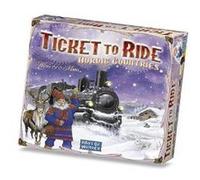 Days of Wonder , Ticket to Ride Nordic Countries Board Game , Ages 8+ , For 2 to 3 players , Average Playtime 30-60 Minutes