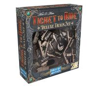 Asmodee Days of Wonders Les Aventuriers du Rail : Deluxe Train Set Noir -Jeux de société - Jeux de Plateau - Accessoires de Jeux de Plateau