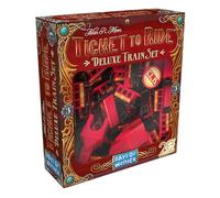 Days of Wonders - Asmodee - Les Aventuriers du Rail : Deluxe Train Set Rouge -Jeux de société - Jeux de Plateau - Accessoires de Jeux de Plateau