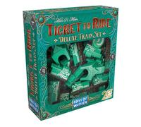Asmodee Days of Wonders Les Aventuriers du Rail : Deluxe Train Set Vert -Jeux de société - Jeux de Plateau - Accessoires de Jeux de Plateau