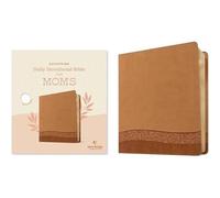 Dayspring Daily Devotional Bible For Moms, Nlt (Leatherlike, Camel)