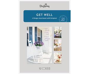 DaySpring Get Well - Cartes inspirantes dans une boîte - Sunny Days