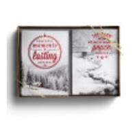 DaySpring J3388 Lot de 2 cartes de Noël avec inscription (français non garanti)