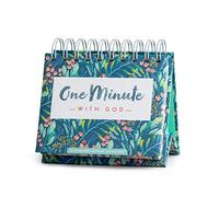 DaySpring - One Minute with God - Calendrier perpétuel (J1391), vert, 14 x 14 x 3,2 cm