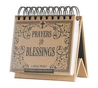 DaySpring Prières et bénédictions, Impression grande taille, Calendrier perpétuel pour embellir le quotidien