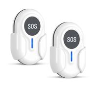 Daytech WiFi Tuya Intelligent Bracelet Alarme Personne Agee,Bouton Alarme Personne Agee,A Utiliser Lorsque Les Personnes âgées Ont Besoin d'aide (Bouton-2)