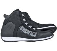 Daytona AC4 WD Chaussures de moto, noir-blanc, taille 37 pour homme