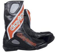 Daytona Evo Sports Bottes de moto, noir-rouge, taille 48 pour homme