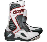Daytona Evo Voltex Bottes de moto, noir-blanc-rouge, taille 47 pour homme
