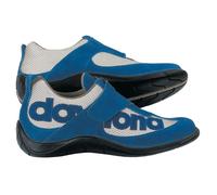 Daytona Moto Fun Chaussures de moto, bleu-argent, taille 47 pour homme