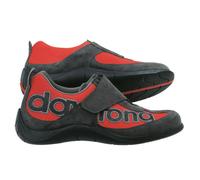 Daytona Moto Fun Chaussures de moto, gris-rouge, taille 43 pour homme