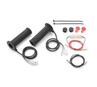 Daytona Poignées chauffantes moto 22,2 mm embout ouvert contrôle MECC protection batterie Noir