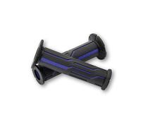 DAYTONA Poignées guidon moto 22mm Grips GGD-LINE, Blue, 7/8, Open End - 11388900
