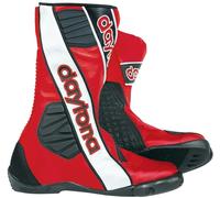 Daytona Security Evo G3 Bottes de moto, noir-blanc-rouge, taille 40 pour homme