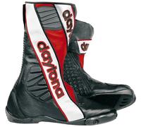 Daytona Security Evo G3 Bottes extérieures, noir-rouge, taille 38 pour homme