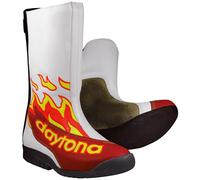 Daytona Speed Master GP II GP Bottes de moto, blanc-rouge, taille 38 pour homme