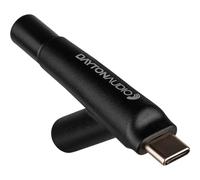 DAYTONAUDIO iMM-6C Microphone USB-C calibré pour iPhone, iPad, Tablette et Android, Noir