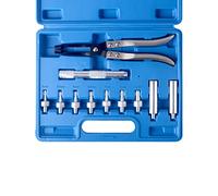DAYUAN 11 Pièces Outils de Montage et Démontage de Joint de Soupape, Kit d'Outil de Démontage pour tige soupape