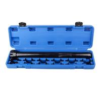 DAYUAN Ensemble d'outils pour biellette de direction intérieure, ensemble d'outils pour biellette de direction intérieure avec entraînement de 1/2 pouce, taille métrique SAE avec 12 Crowfoot