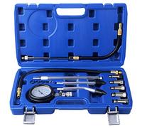 DAYUAN Kit de 11 testeurs de compression de cylindre de moteur - Jauge de pression de carburant - Outil de diagnostic - Testeur de compression pour moto et voiture