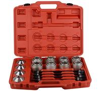 DAYUAN Kit de 28 Manchons de Presse Professionnels pour Retirer Les bagues et Les Joints de roulements - Rouge