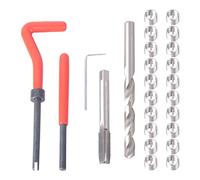 DAYUAN Kit de réparation de filetage M9 x 1,25 mm, outils de réparation de filetage hélicoïdal, kit d'insertion de fil, ensemble d'outils à main compatibles pour réparation automobile