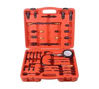 DAYUAN Kit de testeur de compression, testeur de pression de compression, ensemble de manomètres de pression de cylindre pour moteurs à essence et diesel 0-40 bar 600 PSI