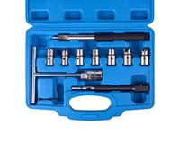 DAYUAN Lot de 10 pièces de coupe de siège d'injecteur diesel compatible avec Delphi, Bosch, BMW, MERC, CRD, PSA, Ford et Fiat