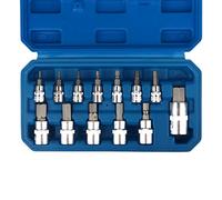 DAYUAN Lot de 13 douilles hexagonales en alliage d'acier S2 de qualité supérieure - 2-14 mm